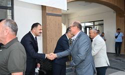 Demirci'de geleneksel bayramlaşma programına yoğun katılım
