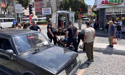 Karşıya geçmek istedi, otomobil çarptı: 1 yaralı