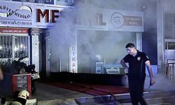 Manisa Mimar Sinan Bulvarı'nda yangın