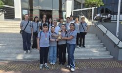 Sarıgöl Şehit Esin Akay Ortaokulu Manisa üçüncüsü oldu