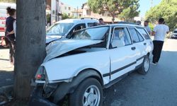 Burhaniye'de trafik kazası: 1 yaralı