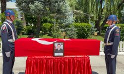 Kazada hayatını kaybeden Jandarma Mustafa Pak törenle uğurlandı