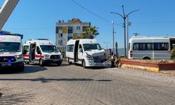 Aydın'da okul servisleri ile otomobil çarpıştı: 6 yaralı