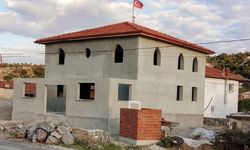 Selendi'de hayırseverlerin yaptırdığı Aloşlar Camii ibadete hazır