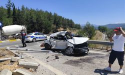 Muğla'da 2 araç çarpıştı: 4 yaralı