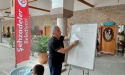 Tarihi Kurşunlu Han’da sanatın izinde yeni yetenekler yetişiyor