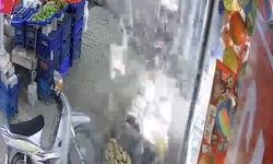 Patlayan sirke şişesi yürekleri ağıza getirdi