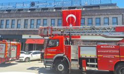 Manisa'da restoranda yangın paniği
