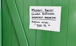 500 TL'lik giriş ücreti olan tuvalet gündem oldu