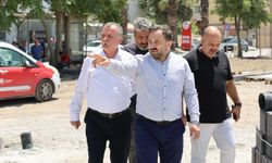 Başkan Balaban çalışmaları yerinde inceledi