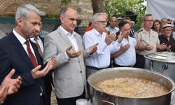 Manisa'da şehit aileleri ve gazilerden aşure hayrı