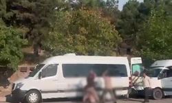 Cadde ortasında d*hşet anları: Demir sopalarla darp ettiler