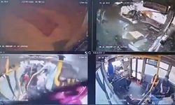 Manisa'daki 11 kişinin yaralandığı kazanın görüntüleri ortaya çıktı