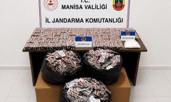 Manisa otoyolunda 59 bin adet hap ve 2 kiloya yakın uyuşturucu ele geçirildi
