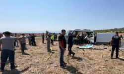 Manisa'da korkunç kaza: 1 ölü, 4'ü ağır çok sayıda yaralı var