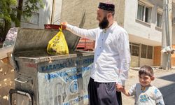 Çöpe atılan 400 bin TL mahalle konteynerinden  çıktı