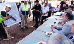 Gördes’in İçme Suyu Projesinde depo temeli atıldı
