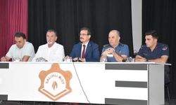 Salihli'de muhtarlara yangın riskine karşı kritik uyarılar