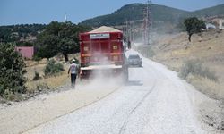 Yuntdağı'nda 10 kilometrelik yol yenileniyor