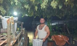 Sarıgöl’de üzüm için gece mesaisi