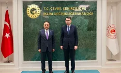 AK Partili Baybatur Bakan Kurumla Manisa için bir arada
