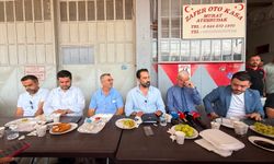 Mücahit Arınç sanayi esnafının derdini dinledi