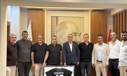 Manisaspor yönetiminden Başkan Şimşek’e ziyaret