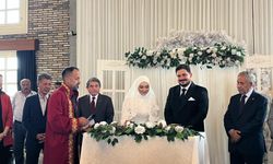 Ömer Faruk Çelik’in Oğlu Fatih Çelik Elif Gürgen ile Dünyaevine Girdi
