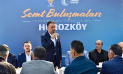AK Partili Baybatur Horozköy sakinleriyle buluştu