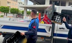 Tabelayı kurtarmak için "Belediye başkanı akrabam" dedi, zabıta geri adım atmadı