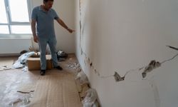 Manisa’da korkutan apartman