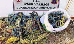700 bin TL'lik kablo hırsızları suçüstü yakalandı