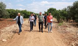 Şehzadeler'de ova yollarında çalışmaların yüzde 72'si tamamlandı