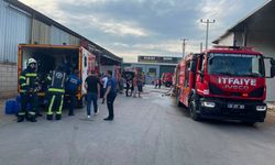 Kırpıntı deposunda çıkan yangın yoğun müdahaleyle kontrol altına alındı