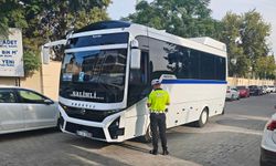 Salihli’de okul servislerine sıkı denetim