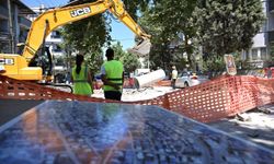 Soma İnönü Mahallesi'ne bin 200 metrelik yağmursuyu hattı