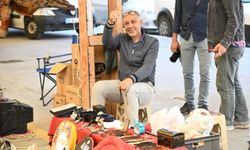 İkinci el eşya pazarı yeni yerinde vatandaşlarla buluşuyor