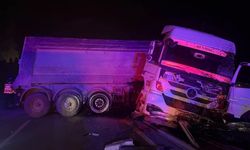 Ege'de tır refüjü aşıp karşı şeride geçti: 2 yaralı