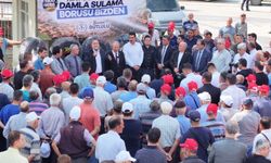 Salihli'de 500 üreticiye damlama sulama desteği