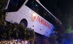 Manisa'da otobüs kazası: 18 yaralı!