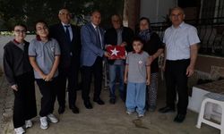 Sarıgöl'de şehit ailesine vefa ziyareti
