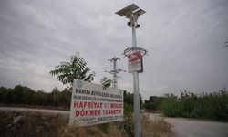 Manisa'da kaçak döküme kameralı müdahele