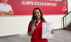 Manisalı milli sporcu Denktaş'tan rekor üstü atış