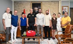 Manisa Gazeteciler Cemiyeti'nden Müdür Karayel'e ziyaret