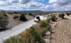 Kula’da 35 kilometrelik yol yenileniyor
