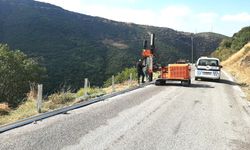Manisa genelinde yol güvenliği için 33 bin metrelik çalışma