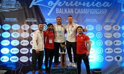 Manisalı güreşçi Eren, Balkan Şampiyonu oldu