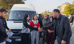 Manisa'da adayları sınava 1 dakika kala jandarma yetiştirdi