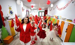 Yunusemre’de miniklerden Cumhuriyet coşkusu!