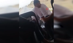 Seyir halindeki otobüste akılalmaz şoför değişimi!